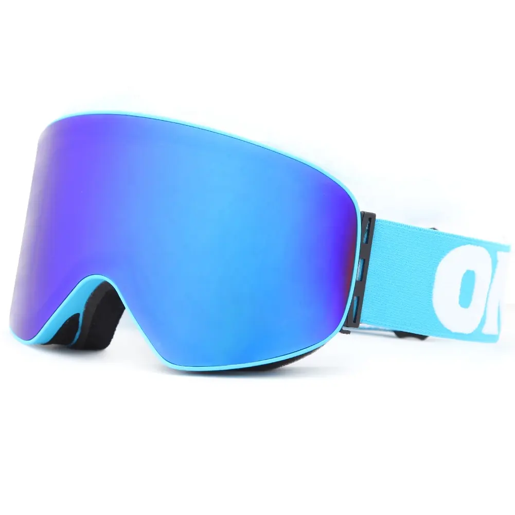Anti-fog UV400 Ski Goggle classical frameless snowboard goggles mirrored snow goggles
