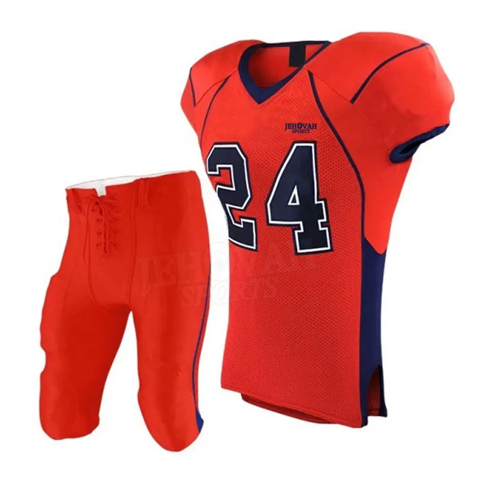 Neues Design Custom ized American Football Trikots Custom Guter Preis American Football Uniformen