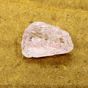 Morganite rose naturelle 19x14mm, forme libre, brute, 13,50 carats, pierre précieuse en vrac pour la fabrication de bijoux, pendentif, bracelet, boucles d'oreilles - Product Image 6