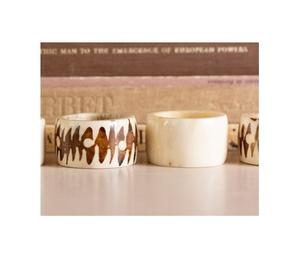 Bagues rondes pour serviettes de Table 1 pièce, pour un nouvel look, fête de mariage, porte-serviettes artisanal, table en perles à vendre - Product Image 3