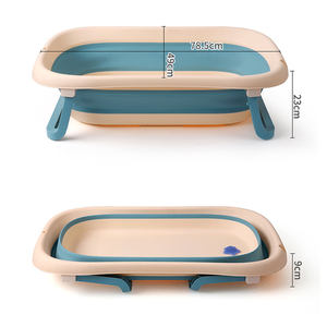 25 lb Fermement Support <span class=keywords><strong>Pliable</strong></span> Détection Filet De Bain 2 en 1 Rond D'air <span class=keywords><strong>Baignoire</strong></span> Bébé - Product Image 3