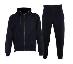 Nuevo diseño ropa deportiva Activewear chándales algodón polar invierno Streetwear adultos precio barato Casual dos piezas conjuntos chándales - Product Image 5