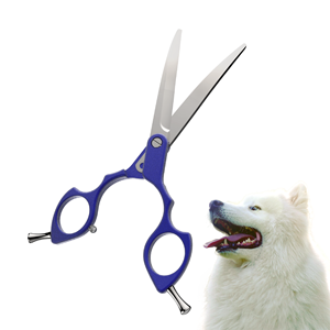 Tijeras curvadas profesionales de acero inoxidable para el cuidado de mascotas, japonesas, de la mejor calidad, 440C - Product Image 1