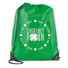 Prime Bags Bolsa de gimnasio deportiva con cordón de poliéster ecológico con impresión de logotipo personalizable y colores personalizados - Product Image 6