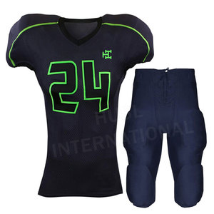 Uniforme de Fútbol Americano OEM de Alta Calidad 2026, 100% Poliéster, Color Sólido para Equipo - Product Image 2