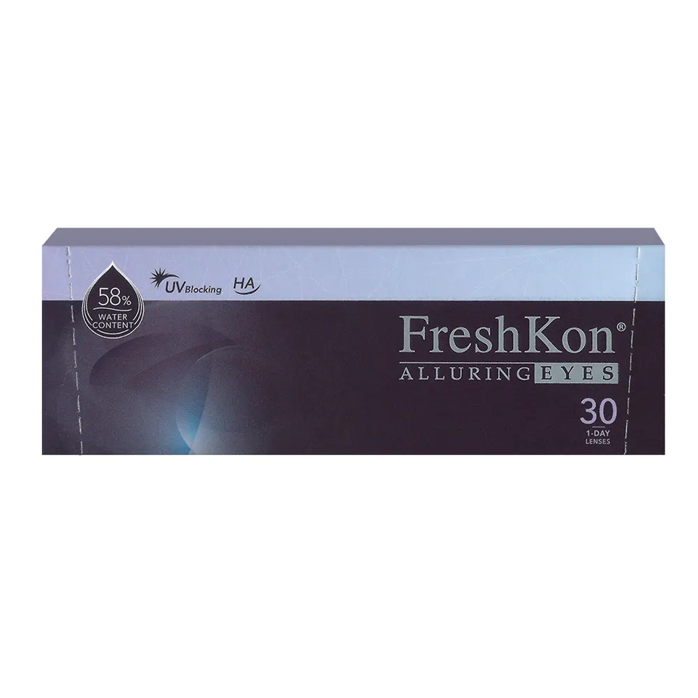 FreshKon-lentillas cosméticas de colores suaves, desechables, 1 día, 30 unidades