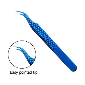 Pinzas profesionales para pestañas con volumen personalizables, con logotipo de embalaje, agarre de diamante, herramienta para cejas, superventas - Product Image 2