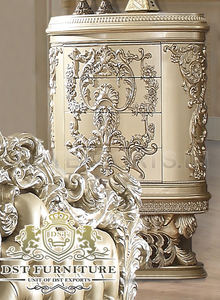 Cama King Size de Lujo Estilo California y Muebles de Dormitorio, Juego de Muebles de Dormitorio de Madera de Lujo, Compre Muebles de Dormitorio Artesanales de Madera - Product Image 2