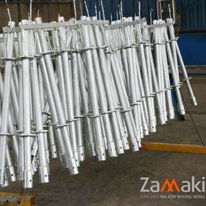 Construction en acier ringlock système d'échafaudage accessoires verticales poteaux de Vietnam V-Revêtement de haute qualité - Product Image 6