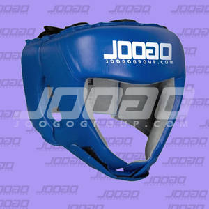 Protector de cabeza de boxeo, material de cuero, protección completa, diseños personalizados - Product Image 2