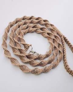 Macrame Dog <b>Leash</b> - Product Image 1