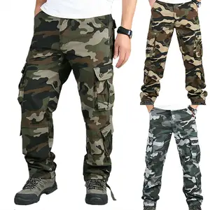 Camouflage cargo trouser for men custom made cargo pants with multi pockets cargo trousers on cheap prices wholesale