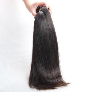 Tissage en lot d'extensions naturelles lisses de corée du sud, longueur 34 pouces, vierges - Product Image 3