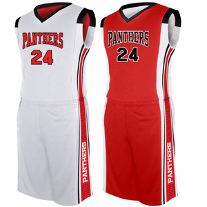 Maillot de basket-ball sur mesure dernier design court uniforme de basket-ball personnalisé bon marché - Product Image 1