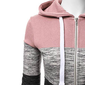 Vente directe d'usine qualité personnalisée femmes sweats à capuche surdimensionnés hiver col à capuche doublé polaire grande taille amical respirant - Product Image 4
