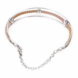 Handmade Gorgeous Designer 92.7-Sterling Silver <b>Bracelet</b> Bangle Luxury Design Gift Items Online Wholesale 6.5 cm NSJB-24/51632 - Product Image 2