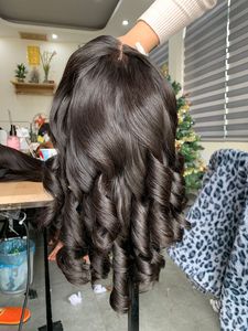 Extensions de cheveux humains vierges vietnamiens en gros, couleur naturelle, sans nœuds, sans perte, perruques rebondissantes, couleur Remy - Product Image 1