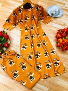 Kurtis Dames Coton Reyon Femmes Anarkali Dernier Design De Mode Prêt À Porter Bas Prix avec Dupatta Jackate Robe Indienne Vêtement En Gros Shalwar Kameez - Product Image 4