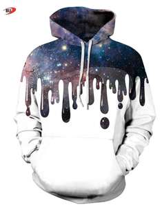 Pull à capuche personnalisé 3D imprimé par sublimation prix de gros sweats à capuche en tissu polyester avec impression de logo personnalisé pour hommes femmes - Product Image 3