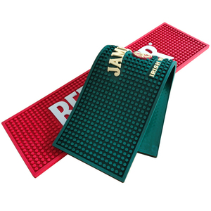 Tapete de Barra de Goma Personalizado / Tapetes de Barra para Beber Cerveza de Goma / Tapetes de Barra con Logotipo Personalizado Impreso o en Relieve - Product Image 1