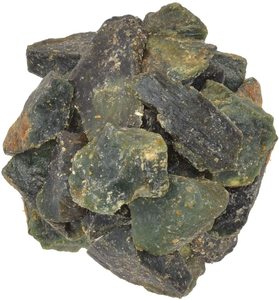 หินเม็ดหยาบสีเขียว,เกล็ดหยาบดิบร่วงลงสำหรับหินร่วงลงแบบธรรมชาติหินร่วงลง - Product Image 6