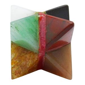 Merkaba-estrella Multi chakra, piedra de Color, merkaba, cristal de 8 puntos - Product Image 2