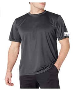 Camiseta de rendimiento para hombre, Camiseta 100% de poliéster importada, sin cierre, lavado a máquina - Product Image 1