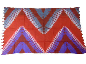 Tie Dye Viscose Coton Rayonne Sarong Jupe Adultes Plage Paréo Wrap Tie Dye Design - Product Image 3