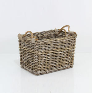 Juego de TGH-BS1095 de ratán Kubu, 2 unidades, gris - Product Image 2