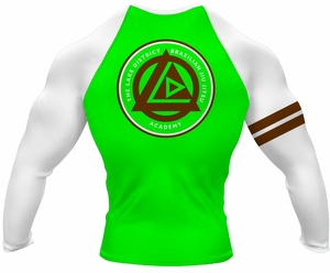 Bjj mma jiu jitsu design-Protector de sarpullido impreso personalizado para mujeres, fabricante de años - Product Image 6