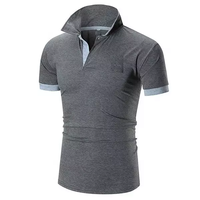 T-shirts décontractés pour hommes, à manches courtes, en maille unie, respirants, brodés, personnalisables, DHL