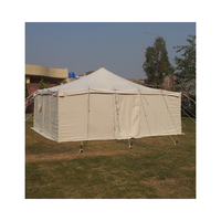 Tenda Kemah luar ruangan gurun mewah Kuwaiti Arab Timur Tengah kanvas kustom tugas berat gaya Timur Tengah tenda Kemah 5x8m