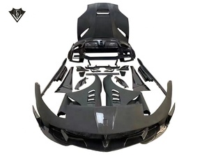 Kit carrosserie pour <span class=keywords><strong>Ferrari</strong></span> 812 Superfast GTS – Amélioration du pare-chocs style MSY – Pare-chocs avant et arrière, jupes latérales en FRP carbone - Product Image 2