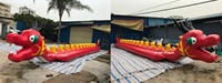 Bateau gonflable punk à 12 sièges, bateau banane dragon pour événement de construction d'équipe, bateau d'eau à vendre