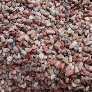 Pierre de galets polie rose naturelle d'origine du Vietnam pour l'aménagement paysager de gravier de roche - Product Image 3