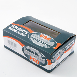 สกรูสำหรับติดหน้าต่างด้านบนพิมพ์ลายได้ตามต้องการกล่องบรรจุภัณฑ์วัสดุรีไซเคิลวัสดุรีไซเคิลเคลือบ UV - Product Image 3