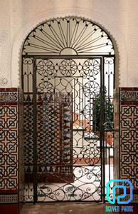 Meilleur prix avec les conceptions typiques de porte en métal, porte en fer forgé, portes de sécurité porte extérieure en métal - Product Image 4