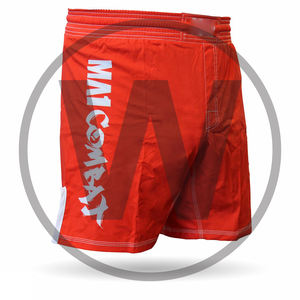 กางเกง MMA แบบยืดได้ พิมพ์ลายโลโก้ตามสั่ง คุณภาพพรีเมียม พิมพ์ลายด้วยความร้อน ผ้ายืดสแปนเด็กซ์/โพลีเอสเตอร์ สำหรับผู้ใหญ่ ทั้งชายและหญิง - Product Image 2