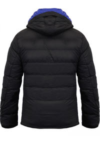 Veste matelassée en laine d'hiver pour hommes 2021 XL et grandes tailles manteau à bulles à capuche Offre Spéciale Service OEM - Product Image 2