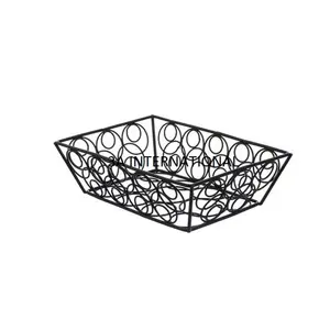 Fruit Basket For Drawing Room Living Room Vegetable Container Basket Tabletop Fruit Basket for Dinner Hot Selling