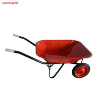 Carretilla de rueda de acero para jardín Industrial resistente personalizada, ruedas de 4,00-8 pulgadas, construcción, construcción, uso agrícola, Metal plástico