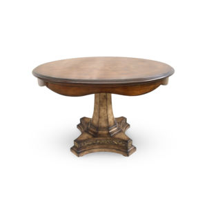 american classic <b>round</b> <b>dining</b> <b>table</b> <b>solid</b> mahogany <b>wood</b> natural finish wooden <b>dining</b> <b>table</b> indoor <b>dining</b> room furniture luxury - Product Image 1