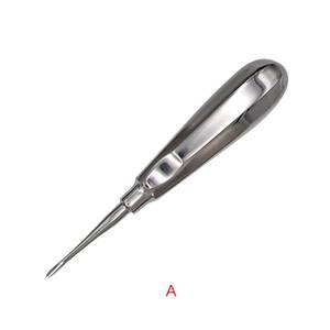 Elevador de Raíces Dental de Acero Inoxidable Reutilizable con Certificación CE, Herramienta Curva Tipo Pluma para Odontología, Mango Quirúrgico Manual - Product Image 4