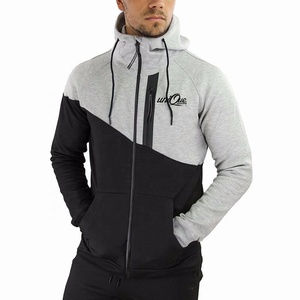 Custom Made Comfortable Zipper-Up <b>Men's</b> Fleece Cotton/Polyester Quick Dry Long Sleeve <b>Hoodie</b> in Different Designs Best Price - Product Image 6