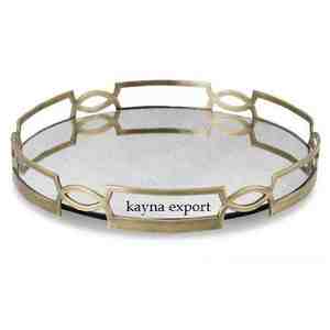 Bandeja decorativa de mármol elegante - Product Image 2