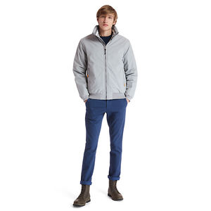 Men's Custom Logo Satin Bomber <b>Jacket</b> for Winter <b>Pilot</b> Style Stand Collar Eco-Friendly Windproof New Condition - Product Image 6