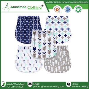 Eructo de paño de algodón para bebé con etiqueta privada - Product Image 3