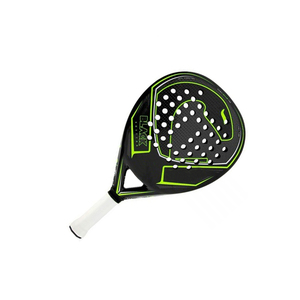 Paleta de fibra de carbono personalizada Racchetta Padel Raquet diamante/lágrima/raquetas de tenis redondas EVA agarre Red de nailon para exterior personalizado - Product Image 2