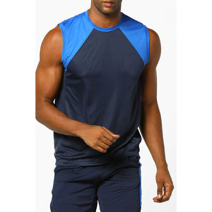 Men's Quick Dry Gym Tank Top Fitness Workout Spandex <b>Vest</b> with Custom Design <b>Muscle</b> <b>Fit</b> Stringer Singlet Sports <b>Vest</b> - Product Image 1
