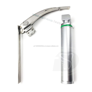 Laryngoscope ชุด Macintosh เส้นใยพอร์ตออฟติคัล Laryngoscope ชุด4ใบ - Product Image 2